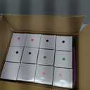 Icesip 12 Pack 20oz Acrylic Snowglobe Tumbler, Pre-Drilled Double Wall Plastic Clear Cup, Plastic Mason Jar with Lids and Straw, Reusable Clear Beer Can for Snow Globe Glitter DIY