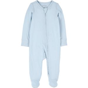Carter's Boy PurelySoft Sleep and Play Pajamas, Light Blue, 3M