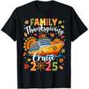 Family Thanksgiving Cruise Squad 2025 Matching Group Outfit T-Shirt, XL