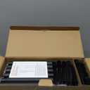 BITPOTT Bright Solar Pathway Lights Outdoor Waterproof IP65, 8 Pack Auto On/Off Solar Outdoor Lights for Path, Yard, Patio, Landscape, Lawn, Walkway, Driveway, Garden Decor Lighting Solar Powered (Warm White)