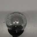 COOZZYHOUR Solar Powered Glass Ball + Accessories- for Solar Wind Spinner Replacement Color Solar Light Parts （80mm）