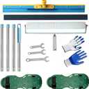 Complete Self Leveling Cement Tool KitFloor Leveling Tools for Epoxy & Concrete Coating (5)