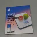 RENPHO Food Scale with Nutritional Calculator, Digital Kitchen Scale for Weight Loss, Smart Food Weight Scale with App for Macro Keto Calorie Cooking, Grams and Ounces, White, 11lb/5kg