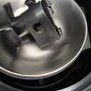 WOPET Automatic Cat Feeders 2 Cats, (5 ) Timed Cat Food Dispenser with Stainless Steel Bowl, Programmable 1-6 Meals Control, Dual Power Supply Auto Pet Feeder for Cats and Dogs (Black)