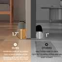 fowong 2 Pack Door Draft Stopper for Bottom of Door 36" Adjustable Noise Stopper, Soundproofing Draft Blocker Seal Large Gap, Grey