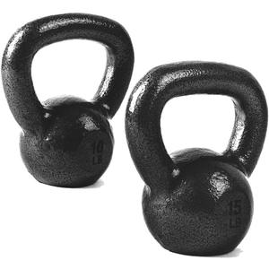 CAP Barbell Cast Iron Kettlebell - Coated Options, Singles and Sets, Multiple Weight Choices