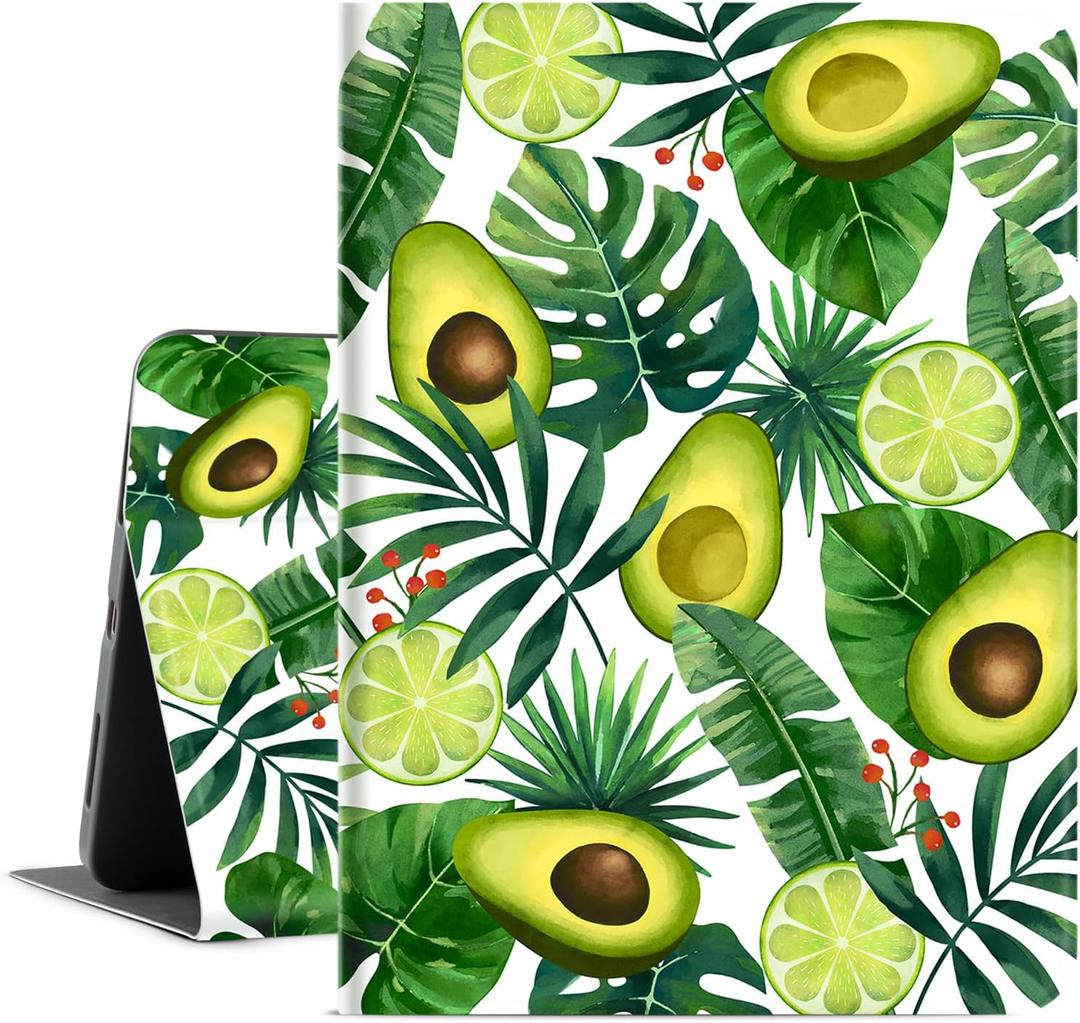 Vimorco for iPad Air 11 Inch Case, for iPad Air M3/M2 11 Inch Case 2025/2024, for iPad Air 5th/4th Generation Case 10.9-inch, Soft PU Leather Back Cover, Multi-Angle Viewing, Avocado