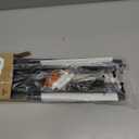 PERLESMITH Tilting TV Wall Mount Bracket Low Profile for Most 23-60 inch LED LCD OLED, Plasma Flat Screen TVs with VESA 400x400mm Weight up to 115lbs, Fits 16" Wood Stud (Black)