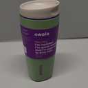 Owala SmoothSip Insulated Stainless Steel Coffee Tumbler, Reusable Iced Coffee Cup, Hot Coffee Travel Mug, BPA Free 20 oz, Green (Hip Cactus)