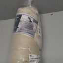 Nicole Miller New York PET Kendall Fluted Geo Cozy Couch Protector Pet Bed, Cozy & Calming, Non-Slip Bottom, Machine Washable, Taupe, Large 40"x23"x4"