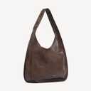 NEWBELLA Hobo Purse, PU Leather Shoulder Bag, Tote Handbag for Work and Travel (Coffee)