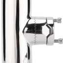 DasMarine 2 Pack Tournament Style Clamp on Fishing Rod Holder for Rails 1" to 1-1/4" Rail Mount Stainless Steel Rod Holder