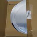 15 Pack Acrylic Round Mirror Tiles, No Glass Acrylic Circle Mirror Tray Round Mirrors Centerpieces for Table Mirror Candle Plates for Wedding Wall Home Bedroom Crafts Decor (10inch +12inch)