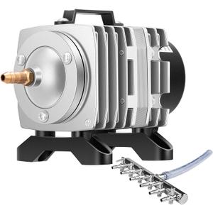 VIVOSUN Commercial Air Pump 634GPH, 25W, 40L/min 6 Outlet for Aquarium and Hydroponic Systems