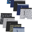 Hanes boys Hanes Boys' and Toddler Underwear, Comfort Flex Wb Boxer Briefs, 10-pack. Size S