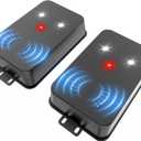 2026 Upgraded Rodent Repellent for Car Engines Mouse Repellent Ultrasonic Pest Control Repeller for Squirrel Rat Battery Operated Repellent Under Hood Keep Rodent Out of Car, Attic, Garage, 2 Pack