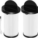 HEPA Pre-Motor Filter Compatible with EyeVac Home, Pro, Pet, Air, Plus and NeoVac Elite Touchless Stationary Vacuum For Eye-Vac Filter Replacement Part # EV-PMF, 2 Pack