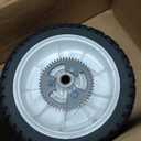 Parts Camp 105-3036 Rear Drive Wheels For Toro 105-3036 105-3024 105-3025 Toro 22" Recycler Lawn Mower Gear Rear Wheel 20041 20066 20017 20068 20073 Recycler Self-Propelled Push Mower 8" Wheel 2 Pack