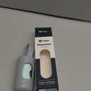 DIGGS Dog Poop Bag Dispenser for Leash  Premium Dog Waste Bag Holder with Easy OneHand Dispensing (Grey)