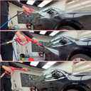 Tool Daily Deluxe Pressure Washer Gun, with Replacement Wand Extension, 5 Nozzle Tips, M22 Fitting, 40 Inch, 5000 PSI