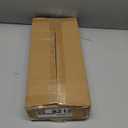 Spacrea clamp on Desk Shelf, 2 Tier Office Desk Shelves Organizer, Wood Desktop Supplies Storage Rack, Desk Organizers and Accessories (Black)