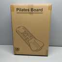 Black Pilates Board,Pilates Reformer Sets, Multifunctional Abdominal Pilates Board for Home Workout Equipment, Portable Foldable Ab Board Pilates Exercise Machine, Pilates Reformer Board for Women