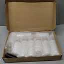 Flickering Flameless Candles Battery Operated with Remote and 2/4/6/8 H Timer Acrylic Led Pillar Candles Pack of 9 (appr D2.3"xH5.5"6.5"7.5")with Realistic 3D Wick Candles for Home Decor(White)