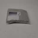 ChrisDowa 100% Blackout Light Grey Solid Curtains 45 Inches Long 2 Panels for Bedroom Living Room,Farmhouse Room Darkening Thermal Insulated Soundproof Grommet Top Window Treatment Drapes, 52x45