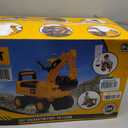 Best Ride On Cars CAT Excavator Push Car Licensed Caterpillar Ride-On Digger Toy for Kids with Rotating Bucket & Under-Seat Storage Construction Vehicle for Toddlers, Small