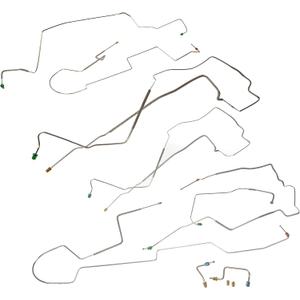 Dorman 919-040 Stainless Steel Preformed Brake Line Compatible with Select Buick/Pontiac Models (OE FIX)