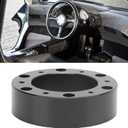 1in Steering Wheel Spacer 6 Hole Hub Aluminum Alloy Heighten Increased Pad Adapter Automotive Wheel adapters and spacers Application