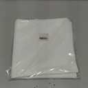 WRAPAHOLIC 20 Sheets Flower Wrapping Paper - 22.4 x 22.4 inch Pure White Water-Resistant Floral Bouquet Wrapping Paper, Florist Supplies Packaging for Wedding Birthday Gift DIY (Solid Color - White)