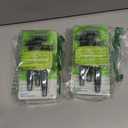 Amazon Basics 3-Blade Disposable Razors for Men, Close and Comfortable Shave, Reduces Irritation, 6 Count, 2 Packs of 3 (Previously Solimo)