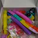 107Pcs Party Favors for Kids, Bulk Fidget Toy Pack, Prizes Box Toys for Kids Classroom, Treasure Box Toys Goodie Bag Pinata Stuffers for Kid 4-8, Birthday Gift, Classroom Prizes, Treasure Chest