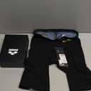 ARENA Men's Powerskin Carbon Air Jammers Competition Racing Swim Suit, Competitive Swimwear for Men (30, Black/Black/Gold)