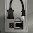 2025 Upgraded Wireless CarPlay Adapter  2-in-1 CarPlay & Android Auto, Plug & Play, Converts Wired to Wireless, Low Latency, USB-A & C, Compatible with iOS 10+ & Android, Works with All Cars