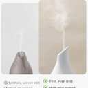 InnoGear Essential Oil Diffuser, 150ml Ceramic Diffuser Handcrafted Stone Aromatherapy Diffusers Ultrasonic Cool Mist Humidifier Vaporizer 2 Mist Modes Waterless for Home, White Vase-Shaped Ceramic