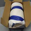 Osteo Cervical Pillow for Neck Pain Relief, Hollow Design Odorless Memory Foam Pillows with Cooling Case, Adjustable Orthopedic Bed Pillow for Sleeping, Support for Side Back Sleepers (Queen(25.5*16.5*5.2/4.1 inches), White)