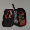 KAIWEETS HT206D Digital Clamp Meter T-RMS 6000 Counts, Multimeter Voltage Tester Auto-ranging, Measures Current Voltage Temperature Capacitance Resistance Diodes Continuity Duty-Cycle (AC/DC Current)