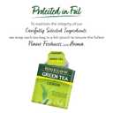Bigelow Tea Green with Lemon Tea Bags, Caffeinated, 20 Count, Pack of 6