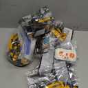 Robot Building Kit Toys for Boys Age 8-12 with 700 Pcs, 3 in 1 Robotics Excavator Garbage Truck with App & Remote Control, Coding Robot Building Set, Birthday Gifts for 8-14 Years Old Boys (Yellow)