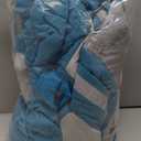 AOFITEE Fullbody Dog Coat Warm Fleece Dog Jacket, Windproof Dogs Winter Coat with Harness Built in, Reflective Turtleneck Dogs Snowsuit Puffer Jacket, Four Legged Snow Suit for X-Large Pet (Turquoise,  X-Large)