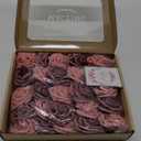 MACTING 30PCS Artificial Rose Flowers Fake Flowers with Stem Real Touch Foam Roses for DIY Wedding Bouquet Table Centerpieces Party Bridal Shower Spring Home Mothers Day Decorations(Pink and Burgundy)