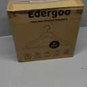 Edergoo Wooden Hangers 30 Pack, Smooth Wood Hangers with 360 Swivel Hook & Notches, Natural Solid Coat Hangers Wooden for Closet