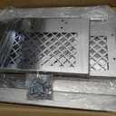 Stainless Steel Chimney Cap, Fireplace Chimney Flue Cover with Adjustable Metal Strips & Bolts Screws, Heavy Duty Chimney Top Cap for Fireplace & Stove Flue Protection (13" x 21")