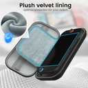 DIGIROOT Switch Case for Nintendo Switch 2 (2025) and Switch / OLED, Portable Travel Carrying Case, Slim Hard Shell Protective for Switch 2 Accessories with 10 Game Card Slots (Black)