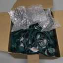 25 FT C9 Frosted Christmas Lights,Warm White Outdoor Light with 26 Bulbs(1 Spare), C9/ E17 Base,Old Fashioned Christmas Lights for Roofline, Yard, Garden, Wedding Decorations