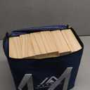 Giant Tumble Tower Games for Kids and Adults 57 Blocks New Zealand Pine Wooden Blocks Stacking to Over 4.2FT Family Game for Indoors Outdoors Yard Games for Family