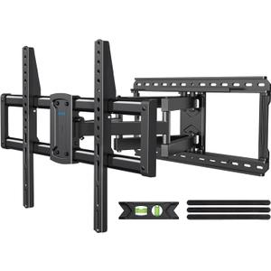 USX STAR 37-97 inch Heavy Duty Full Motion TV Wall Mount, Fits 24" Wood Studs, Wall Mount tv Bracket with Smooth Swivel, Tilt, Extension, Hold up to 150lbs, Max VESA 600x400 mm, Fit Most 75 85 90+ TVS