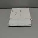 Fuyoooo 100 Sheets of Artist Teabag Paper for Mixed Media Art 16.5''x16.5'' Large Wet Strength Tissue White Handmade Paper DIY Art Craft Supplies for Printmaking Collage Cyanotype Painting